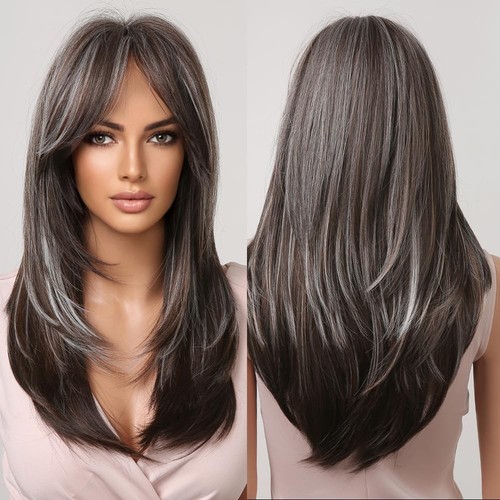 Cosplay wig with - cosplay, bangs