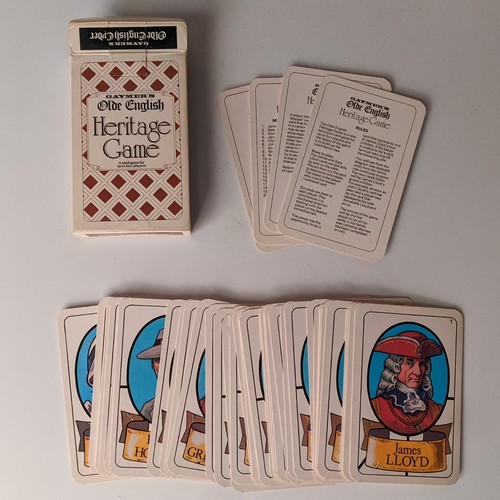 Vintage heritage game - 'heritage, game'