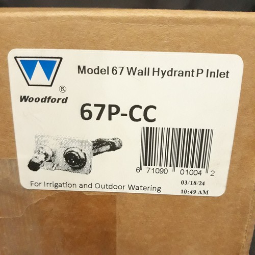 Woodford 67p wall hydrant - woodford, 67p-cc