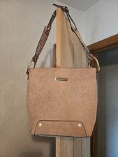 RIVER ISLAND TAN FAUX SUEDE