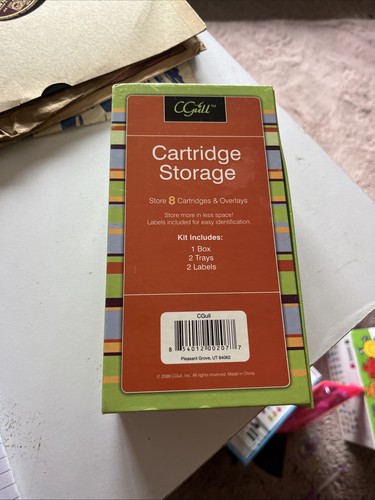 Cricut cartridge storage box - storage,