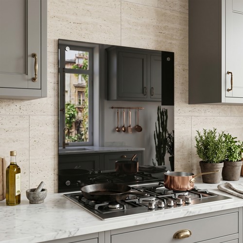 Glass splashback 6mm toughened - 6mm,
