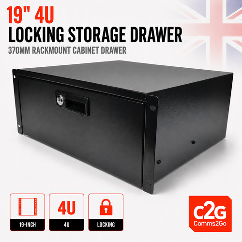 370mm locking storage - 19",