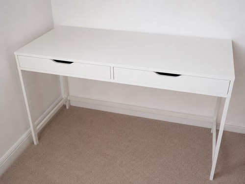 Computer desk with drawers - computer,