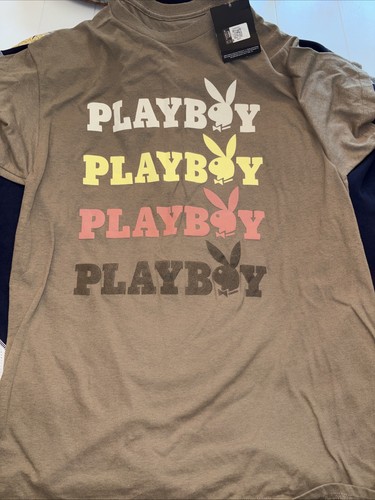 Playboy men brown - brown, graphic