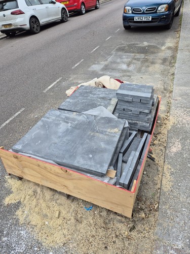 New welsh slate 7sqm large - new,