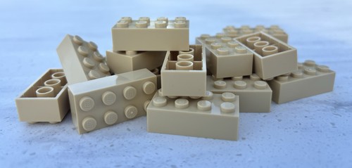 Lego bricks 100 2x4 - 100, x