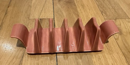 Poole pottery toast rack - pottery,