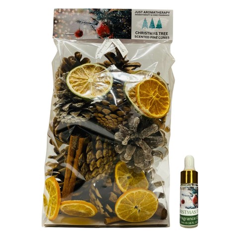 Scented pine cones potpourri - cones,