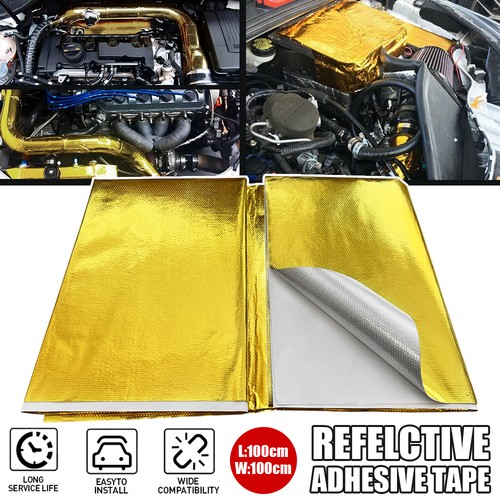 Gold heat barrier reflect - heat,