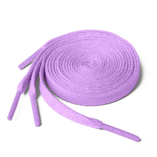 Flat shoe laces - flat, for