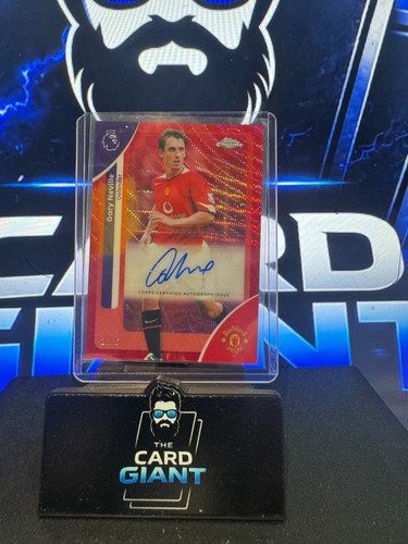 Gary neville red - gary, topps