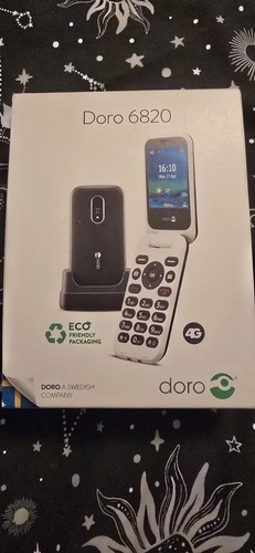 Doro 6820 flip mobile phone - flip,
