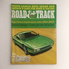 Road & Track Magazine November