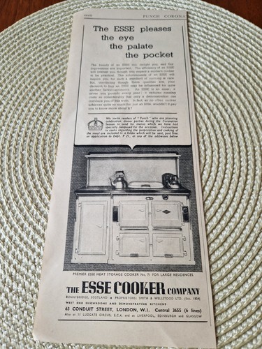Esse cooker company 1937 - esse,
