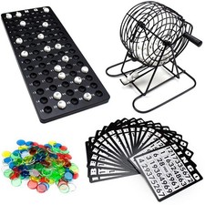 .Deluxe Bingo Game Set With