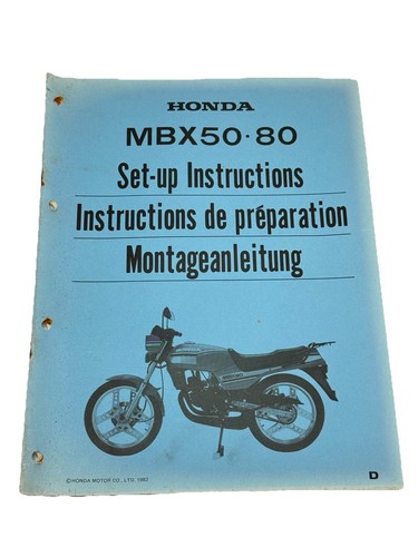 Honda mbx50 mbx80 set - mbx80, up