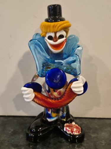 Vintage murano glass musician - vintage,