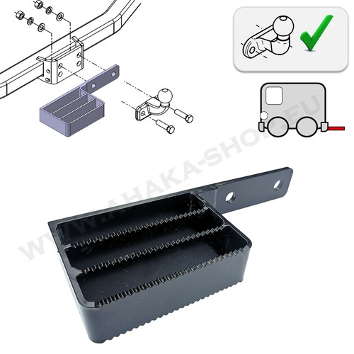 Towstep rear step - towstep, on