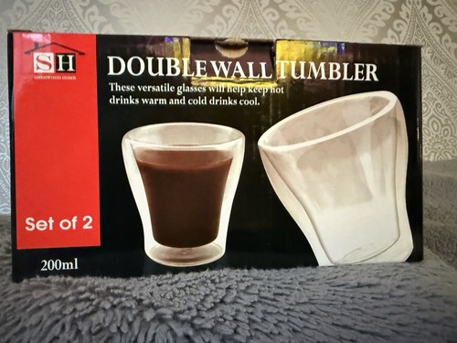 Double wall glass - double,