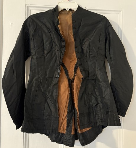 Antique victorian black - victorian, bodice