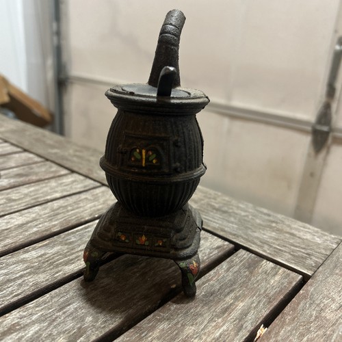 Vintage cast iron pot - vintage, 6”