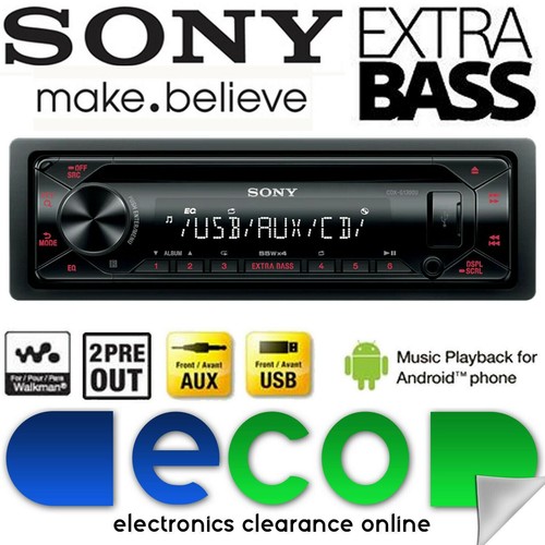 Sony mex n4300bt - rf, mp3
