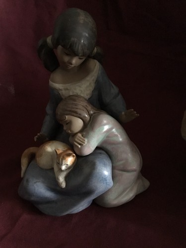 Lladro gres figurine little - *,