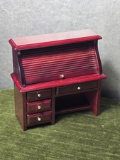 Dolls House - Wooden Roll Top