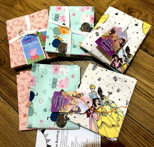 Fat quarters peppa - of, &