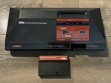 Sega Master System Model 3010 Power Base Console Only  No Cords One Game Tested