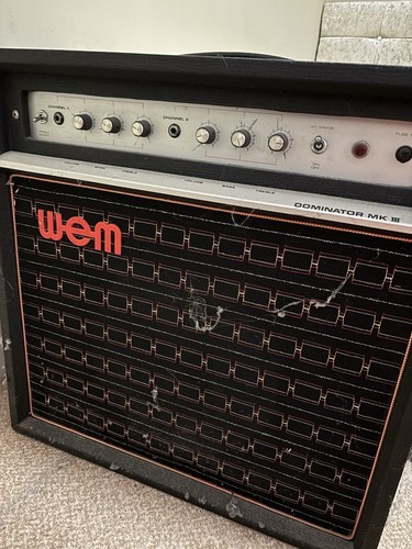 Wem dominator iii amplifier - wem,