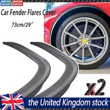2pcs Universal Mud Flaps Car Fender Wheel Arches Flares Extension Wide Protector