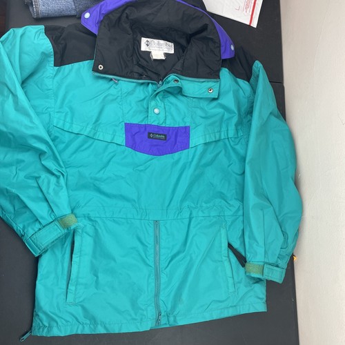 Vtg 90s columbia anorak - columbia,