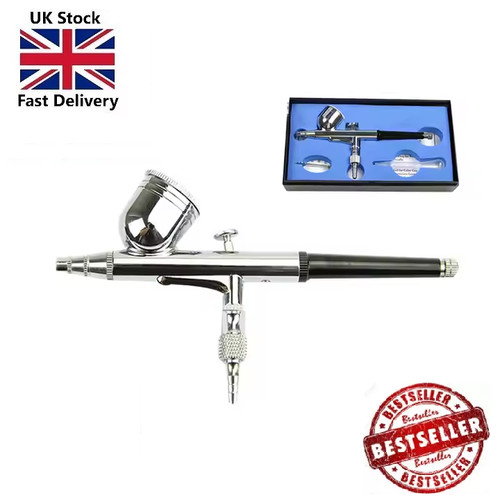 Mini airbrush kit dual - airbrush, action