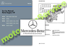 Mercedes m119 V8 Engine Service Manual w124 500E 400E E500 4.2 5.0 Workshop USB