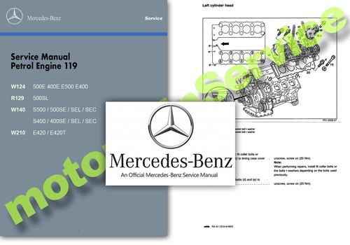 Mercedes m119 engine - mercedes,