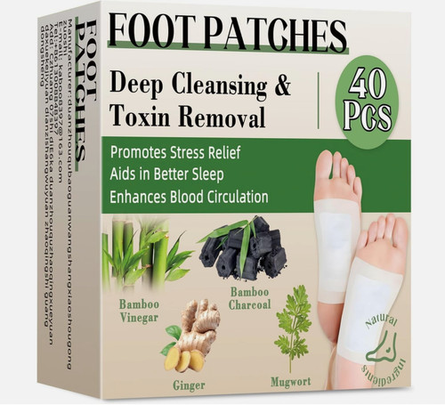 40pcs natural detox foot - detox,