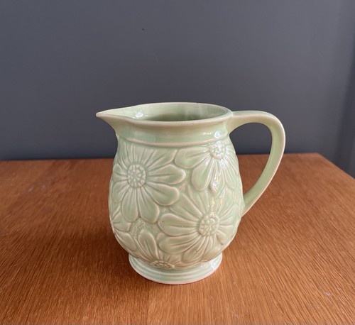 Sylvac pottery 1580 green - #1580, jug