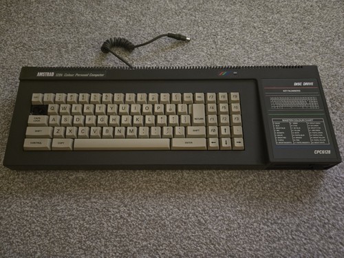 Amstrad cpc6128 128k colour - cpc6128,