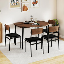 Round Dining Table Set Drop