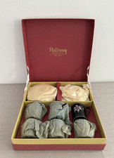 Palissy Pottery Box Set VTG 6
