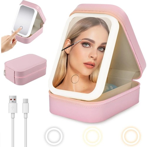 Makeup box with light - with, led
