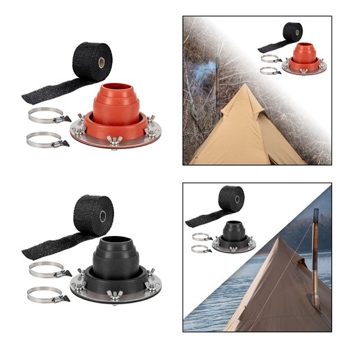 Tent stove jack - stove, fireproof
