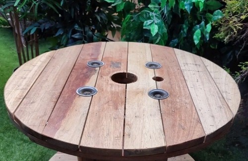 Sanded ready for stain - sanded,