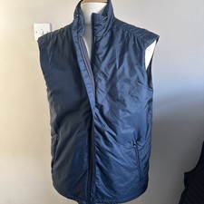 Men’s Galvin Green Padded Gillet Size Large Navy Pre-owned