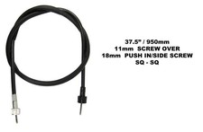 Speedo Cable for 1981 Yamaha SR 250 SE (3Y8)