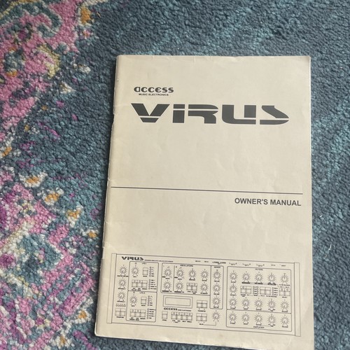 Access virus original manual - access,
