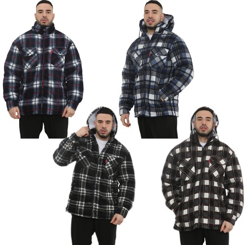 Mens padded shirt - shirt, fur