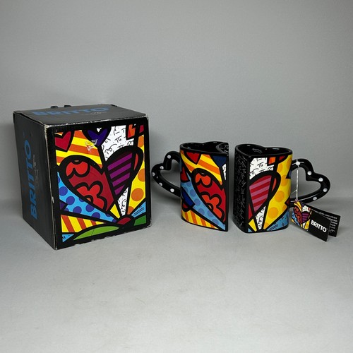 Britto double heart mugs - double,